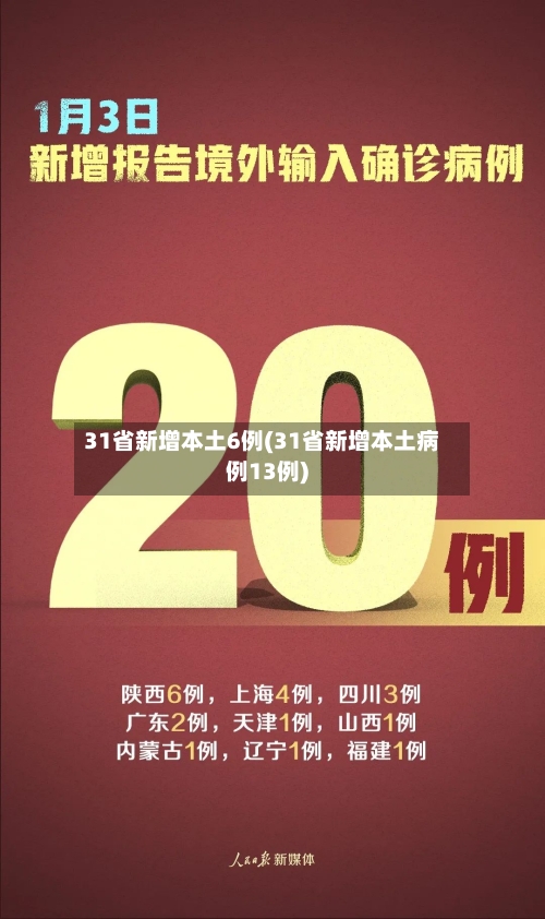 31省新增本土6例(31省新增本土病例13例)-第2张图片