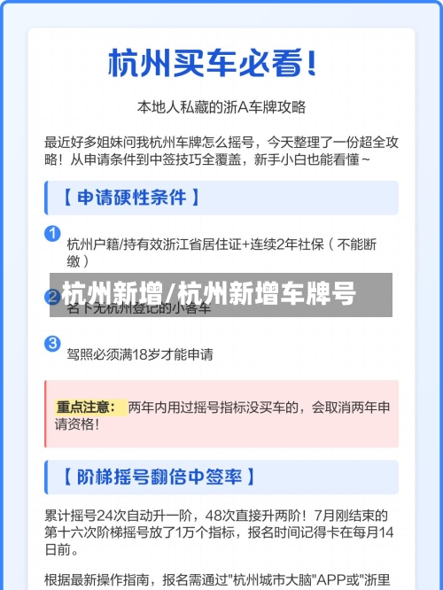 杭州新增/杭州新增车牌号