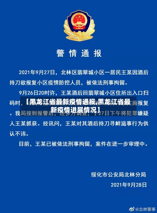 【黑龙江省最新疫情通报,黑龙江省最新疫情进展情况】