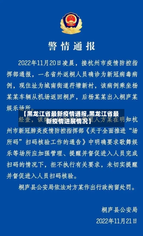 【黑龙江省最新疫情通报,黑龙江省最新疫情进展情况】-第2张图片