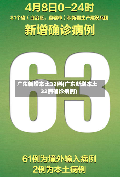 广东新增本土32例(广东新增本土32例确诊病例)-第2张图片