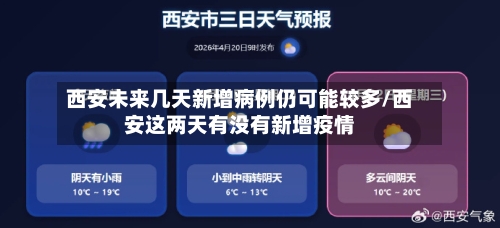 西安未来几天新增病例仍可能较多/西安这两天有没有新增疫情-第3张图片