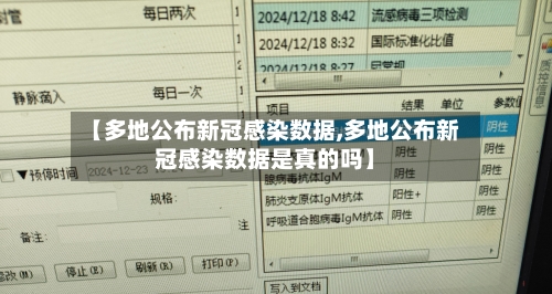 【多地公布新冠感染数据,多地公布新冠感染数据是真的吗】-第3张图片