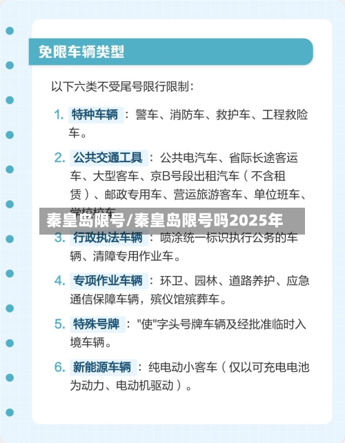 秦皇岛限号/秦皇岛限号吗2025年-第2张图片