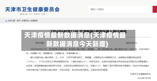天津疫情最新数据消息(天津疫情最新数据消息今天新增)-第3张图片