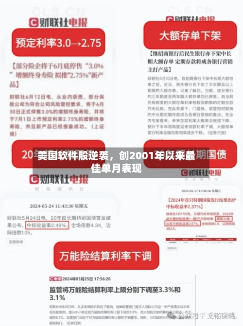 美国软件股逆袭，创2001年以来最佳单月表现-第3张图片