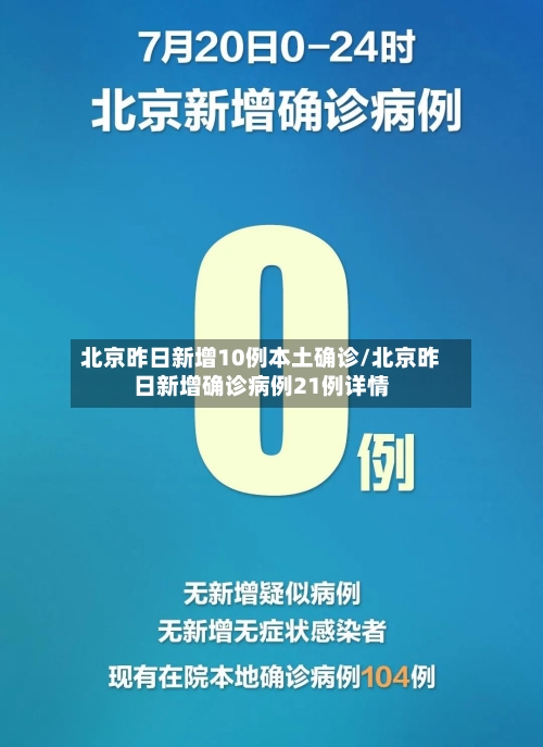 北京昨日新增10例本土确诊/北京昨日新增确诊病例21例详情-第2张图片