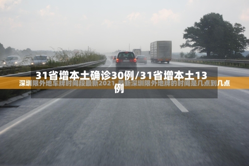 31省增本土确诊30例/31省增本土13例-第2张图片