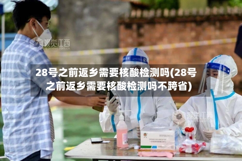28号之前返乡需要核酸检测吗(28号之前返乡需要核酸检测吗不跨省)-第2张图片