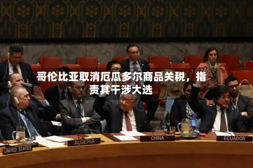 哥伦比亚取消厄瓜多尔商品关税	，指责其干涉大选-第3张图片