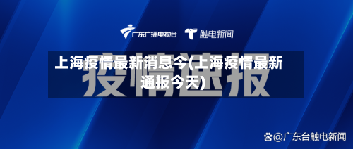 上海疫情最新消息今(上海疫情最新通报今天)-第2张图片