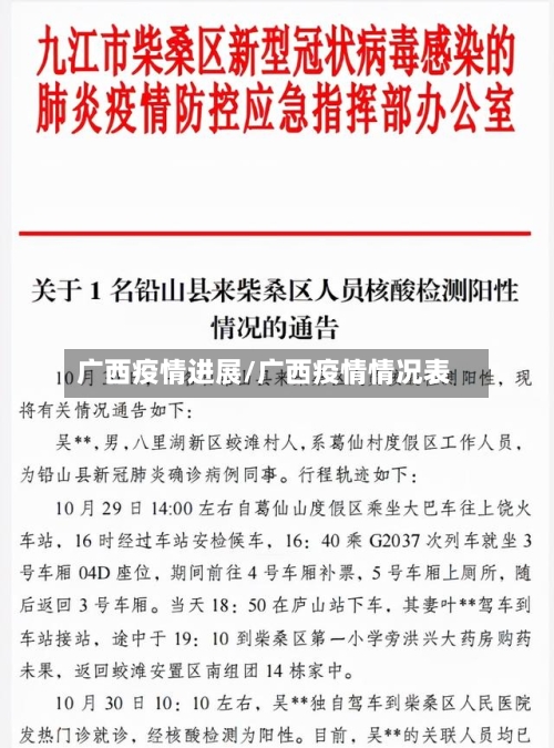 广西疫情进展/广西疫情情况表-第3张图片