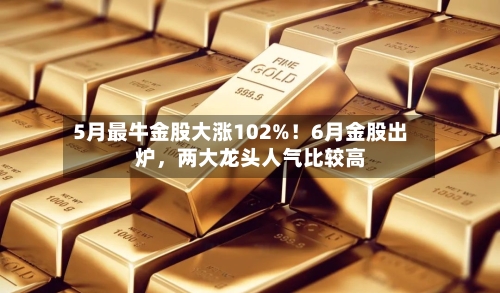 5月最牛金股大涨102%！6月金股出炉	，两大龙头人气比较高-第3张图片