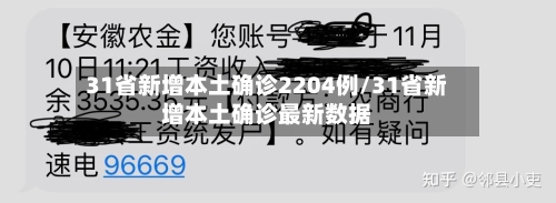 31省新增本土确诊2204例/31省新增本土确诊最新数据-第3张图片