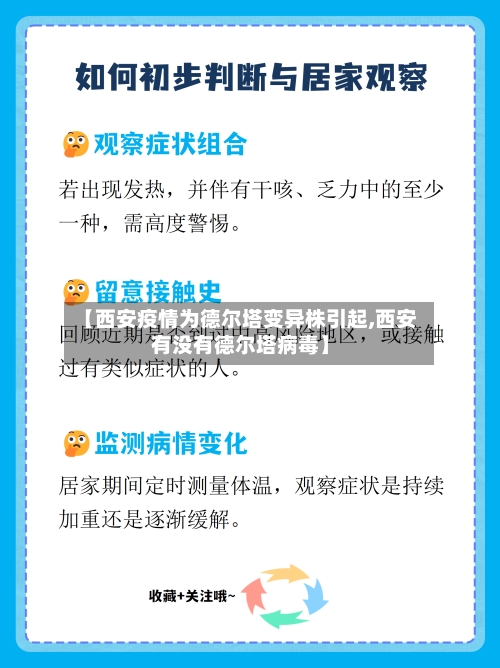 【西安疫情为德尔塔变异株引起,西安有没有德尔塔病毒】