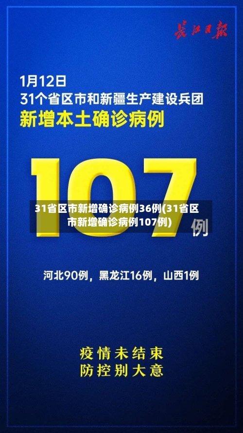 31省区市新增确诊病例36例(31省区市新增确诊病例107例)