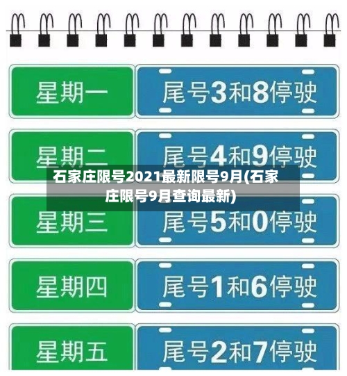 石家庄限号2021最新限号9月(石家庄限号9月查询最新)-第3张图片