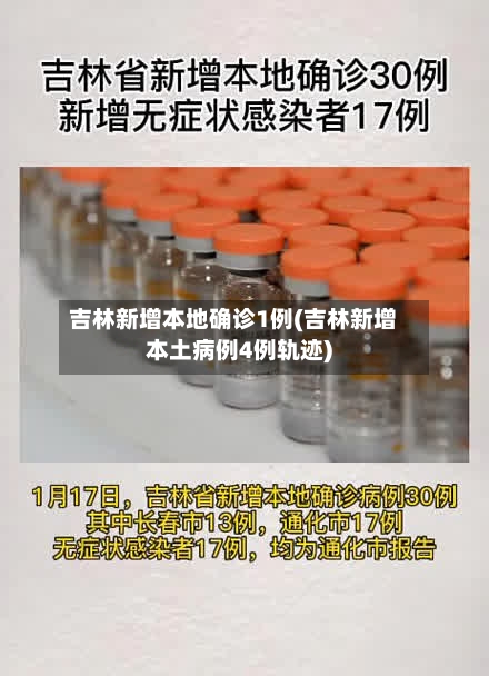 吉林新增本地确诊1例(吉林新增本土病例4例轨迹)