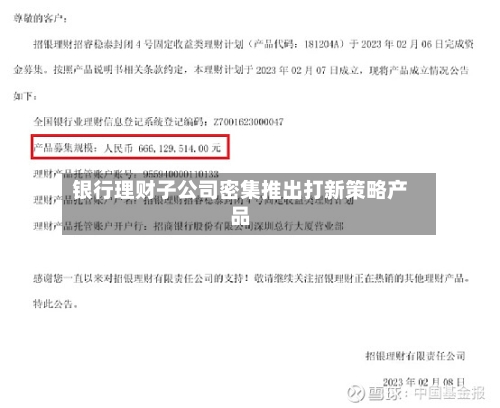银行理财子公司密集推出打新策略产品