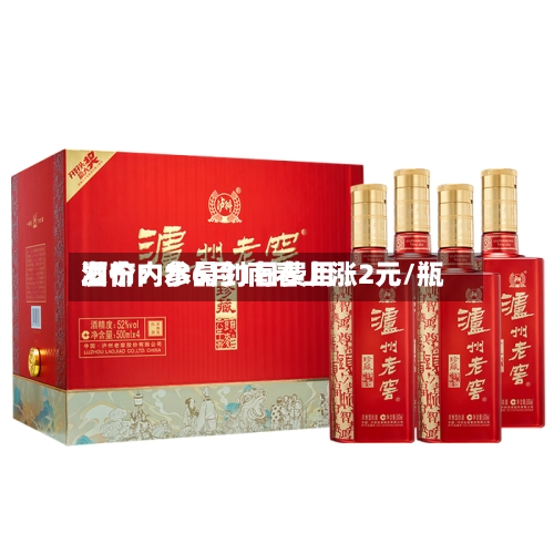 酒价内参6月1日费用
发布:水晶剑南春上涨2元/瓶-第3张图片