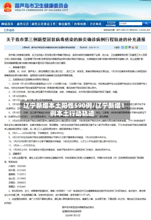 辽宁新增本土阳性590例/辽宁新增1例本土行动轨迹-第2张图片