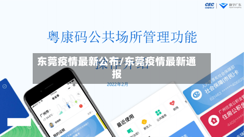东莞疫情最新公布/东莞疫情最新通报-第3张图片