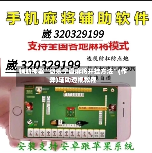 辅助神器“微乐宁夏麻将开挂方法”(作弊)辅助透视教程-第3张图片