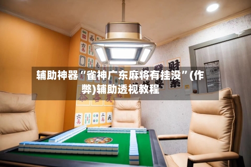 辅助神器“雀神广东麻将有挂没”(作弊)辅助透视教程-第2张图片