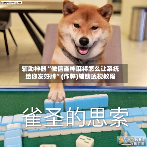 辅助神器“微信雀神麻将怎么让系统给你发好牌”(作弊)辅助透视教程-第2张图片