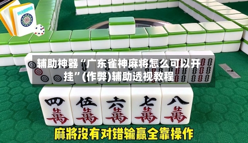 辅助神器“广东雀神麻将怎么可以开挂”(作弊)辅助透视教程-第3张图片