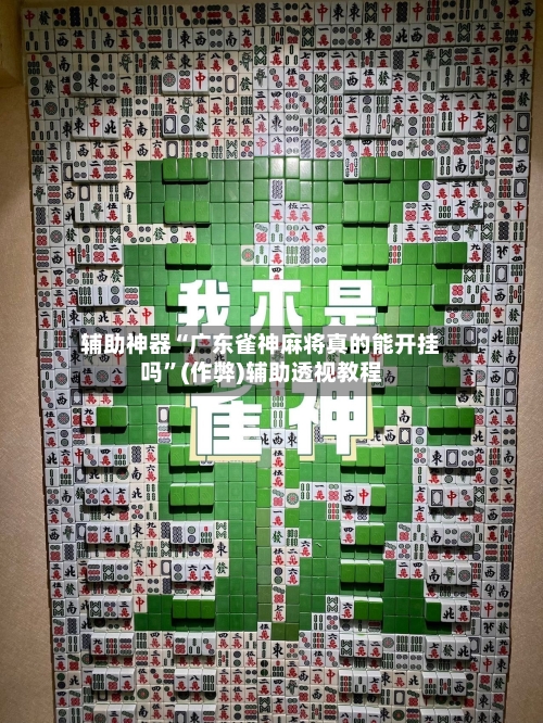 辅助神器“广东雀神麻将真的能开挂吗”(作弊)辅助透视教程-第2张图片