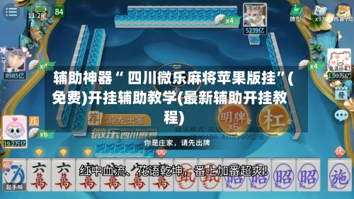 辅助神器“ 四川微乐麻将苹果版挂”(免费)开挂辅助教学(最新辅助开挂教程)