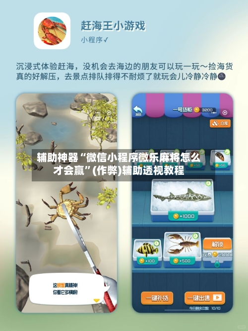 辅助神器“微信小程序微乐麻将怎么才会赢”(作弊)辅助透视教程-第3张图片