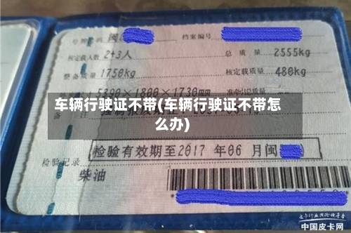车辆行驶证不带(车辆行驶证不带怎么办)-第3张图片