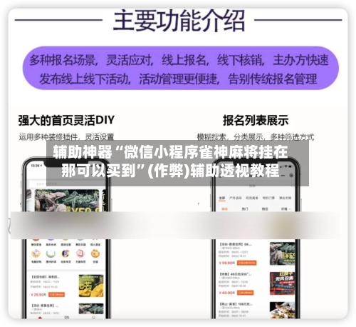 辅助神器“微信小程序雀神麻将挂在那可以买到”(作弊)辅助透视教程-第3张图片