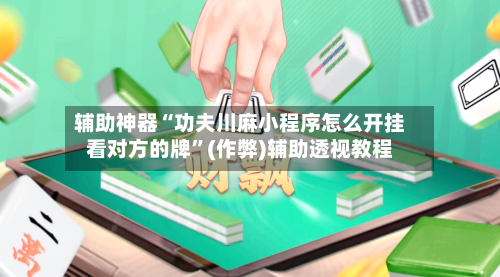 辅助神器“功夫川麻小程序怎么开挂看对方的牌”(作弊)辅助透视教程-第2张图片