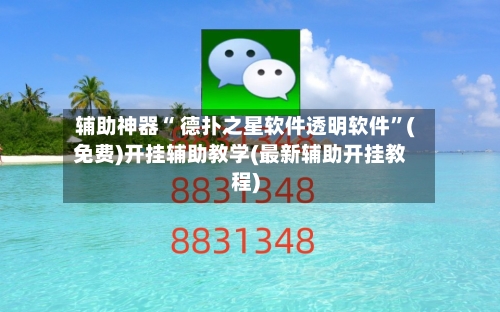 辅助神器“ 德扑之星软件透明软件”(免费)开挂辅助教学(最新辅助开挂教程)
