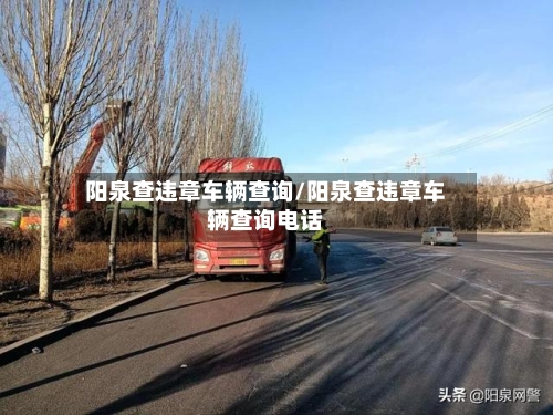 阳泉查违章车辆查询/阳泉查违章车辆查询电话-第2张图片