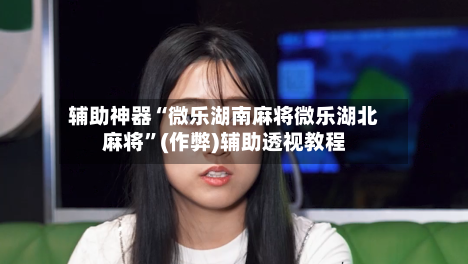 辅助神器“微乐湖南麻将微乐湖北麻将”(作弊)辅助透视教程
