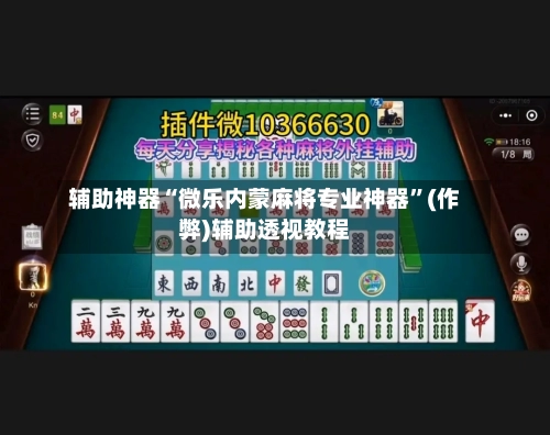 辅助神器“微乐内蒙麻将专业神器”(作弊)辅助透视教程-第2张图片