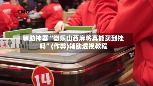 辅助神器“微乐山西麻将真能买到挂吗”(作弊)辅助透视教程-第2张图片