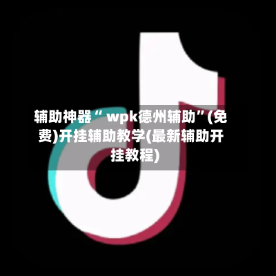 辅助神器“ wpk德州辅助”(免费)开挂辅助教学(最新辅助开挂教程)