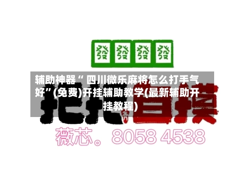 辅助神器“ 四川微乐麻将怎么打手气好”(免费)开挂辅助教学(最新辅助开挂教程)-第3张图片