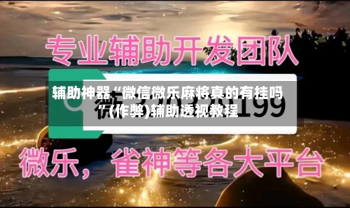 辅助神器“微信微乐麻将真的有挂吗”(作弊)辅助透视教程