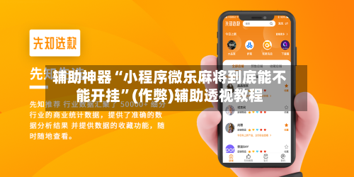 辅助神器“小程序微乐麻将到底能不能开挂”(作弊)辅助透视教程-第3张图片