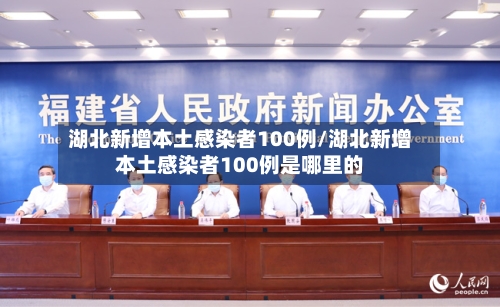 湖北新增本土感染者100例/湖北新增本土感染者100例是哪里的