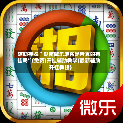辅助神器“ 湖南微乐麻将是否真的有挂吗”(免费)开挂辅助教学(最新辅助开挂教程)-第3张图片