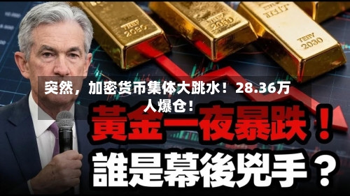 突然	，加密货币集体大跳水！28.36万人爆仓！-第3张图片