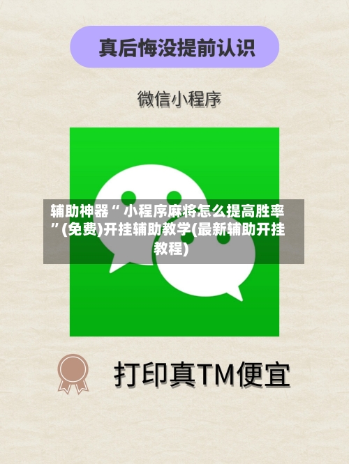 辅助神器“ 小程序麻将怎么提高胜率”(免费)开挂辅助教学(最新辅助开挂教程)-第2张图片