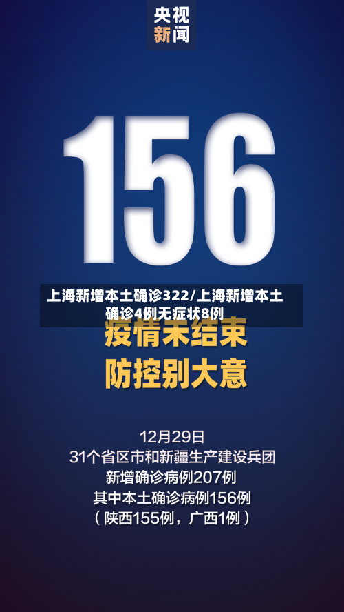上海新增本土确诊322/上海新增本土确诊4例无症状8例-第3张图片